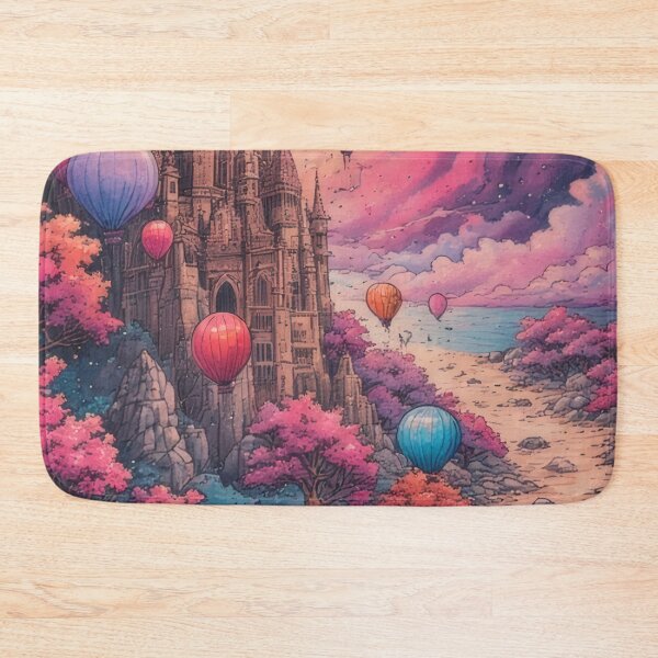 Item preview, Castle of Dreams and Balloons designed and sold by Mianku | Für das Leben.