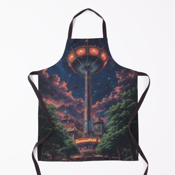 Item preview, A luminous carousel under a starry sky designed and sold by Mianku | Für das Leben.