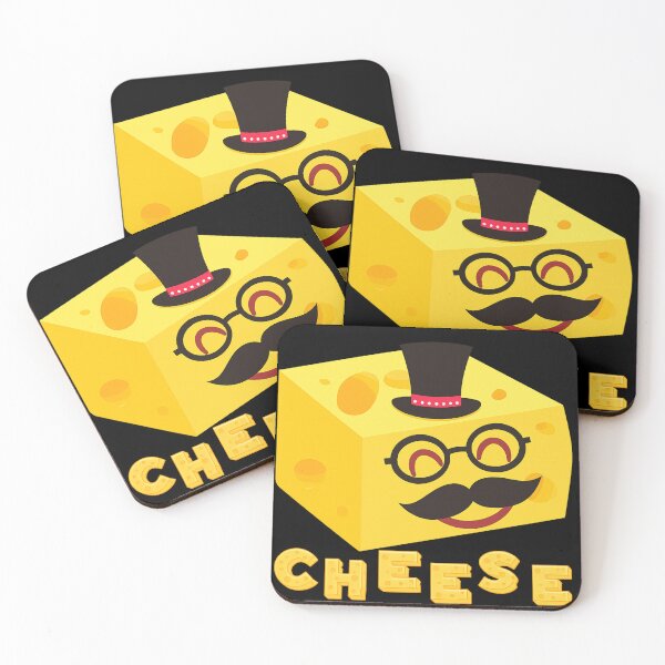 Item preview, Cheese Gentleman – Cute Anthropomorphic Dairy Design designed and sold by haitrieuic96.