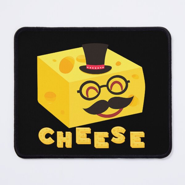 Item preview, Cheese Gentleman – Cute Anthropomorphic Dairy Design designed and sold by haitrieuic96.
