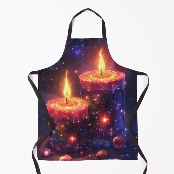 Item preview, Glowing candles in a stardust setting designed and sold by Mianku | Für das Leben.