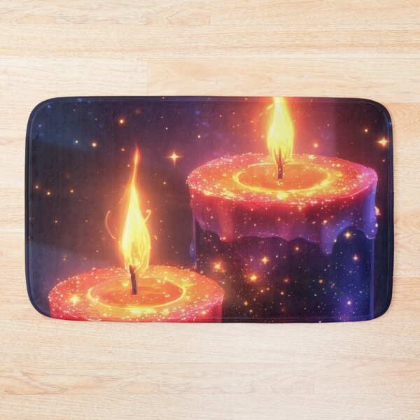 Item preview, Glowing candles in a stardust setting designed and sold by Mianku | Für das Leben.