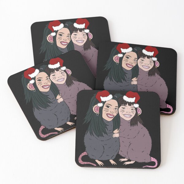 Item preview, merry ratmas designed and sold by belladebrito.