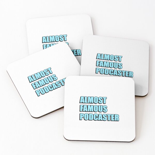 Item preview,  Almost Famous Podcaster - Funny Podcaster designed and sold by Inspirationmotivation.