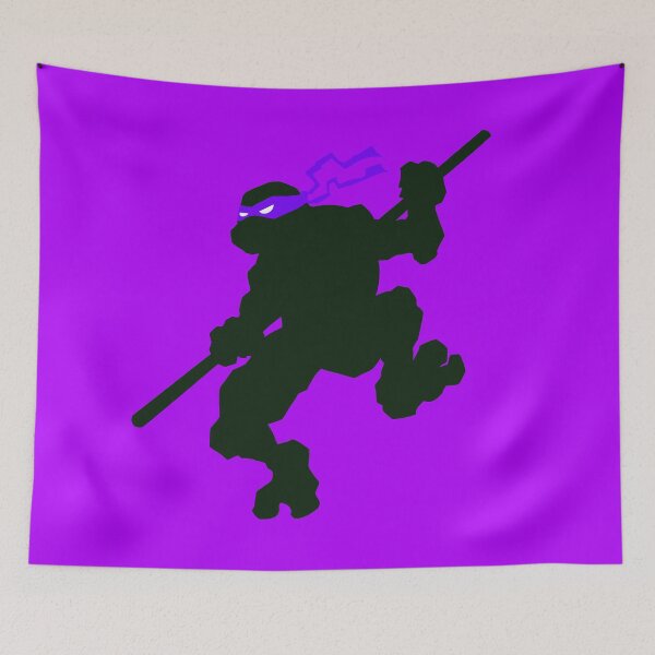 Item preview, Teenage Mutant Ninja Turtle Donatello silhouette designed and sold by fifou96.