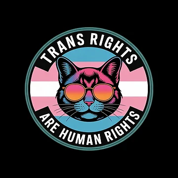 Artwork thumbnail, Trans Rights are Human Rights Transgender LGBTQ by MathisBellanger