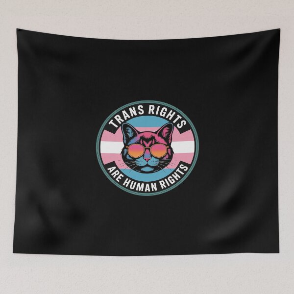 Item preview, Trans Rights are Human Rights Transgender LGBTQ designed and sold by MathisBellanger.