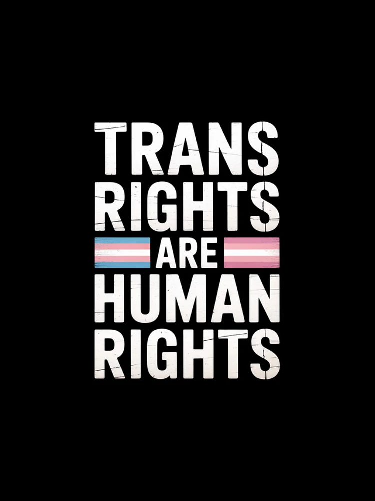 Thumbnail 4 of 4, iPhone Case, Trans Rights Are Human Rights designed and sold by PowAcademy.