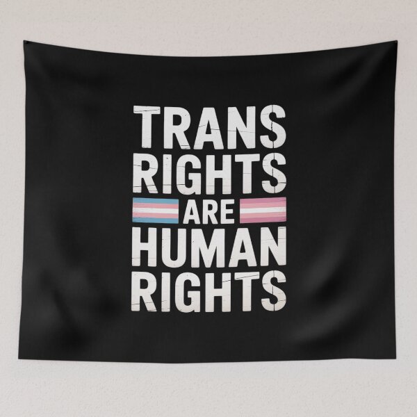 Item preview, Trans Rights Are Human Rights designed and sold by PowAcademy.