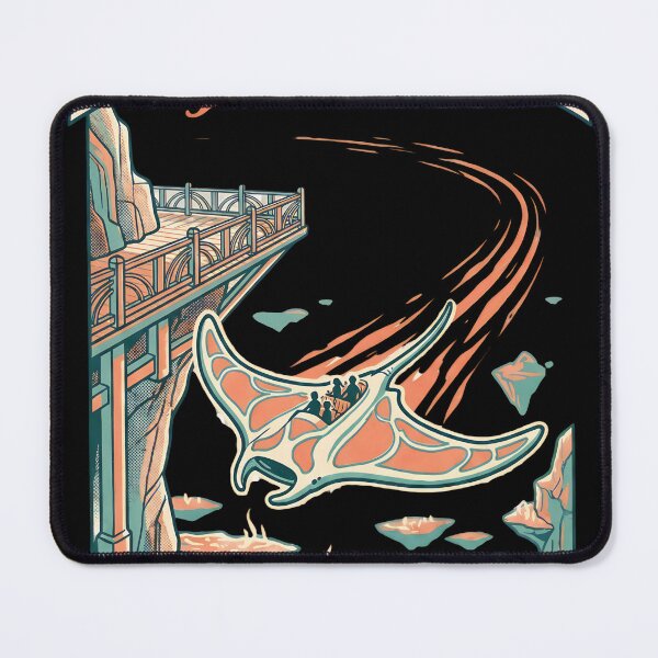 Item preview, Floating Reef Excursions: Pelagia Sky-Reef Tour Vintage Poster designed and sold by SynthesisStudio.