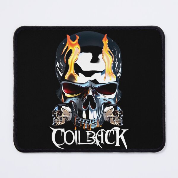 Item preview, Coilback Chrome Skull designed and sold by GhostMachine13.