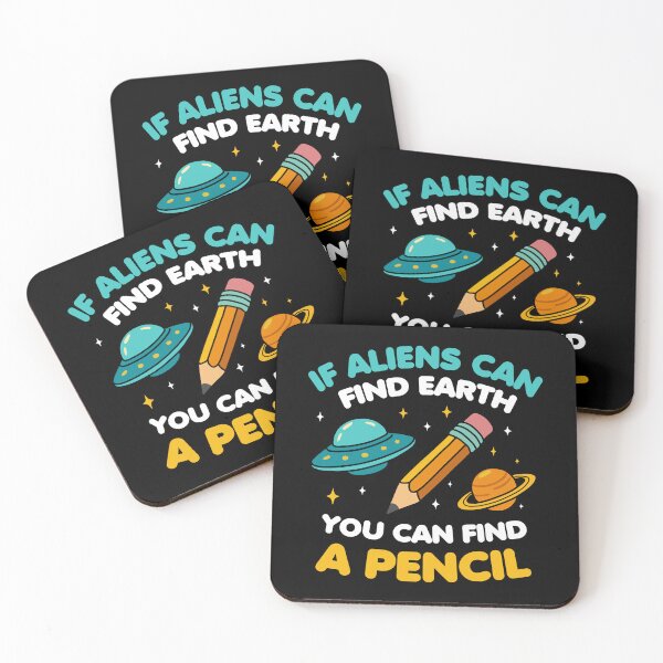 Item preview, If Aliens Can Find Earth You Can Find A Pencil designed and sold by NQArtist.