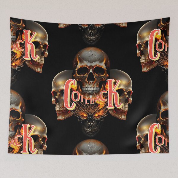 Item preview, Coilback Four Skulls logo designed and sold by GhostMachine13.