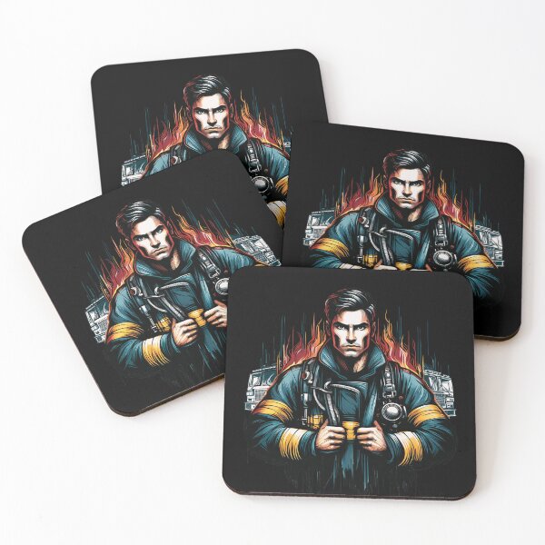 Item preview, Firefighter designed and sold by maistendencias.