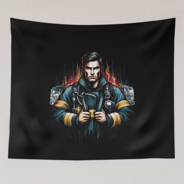Item preview, Firefighter designed and sold by maistendencias.