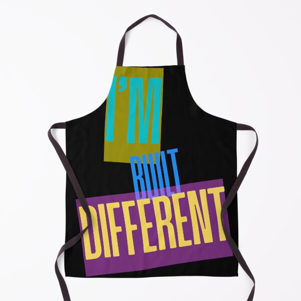 Item preview, I'm built different black designed and sold by MirAgi.