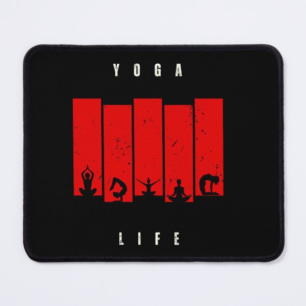 Item preview, Yoga Life Typography – Minimal Fitness & Mindfulness Design designed and sold by ConfuseLab Alt.