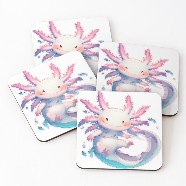 Item preview, Cute happy axolotl designed and sold by SMARTKIT  DESIGNAGENCY.