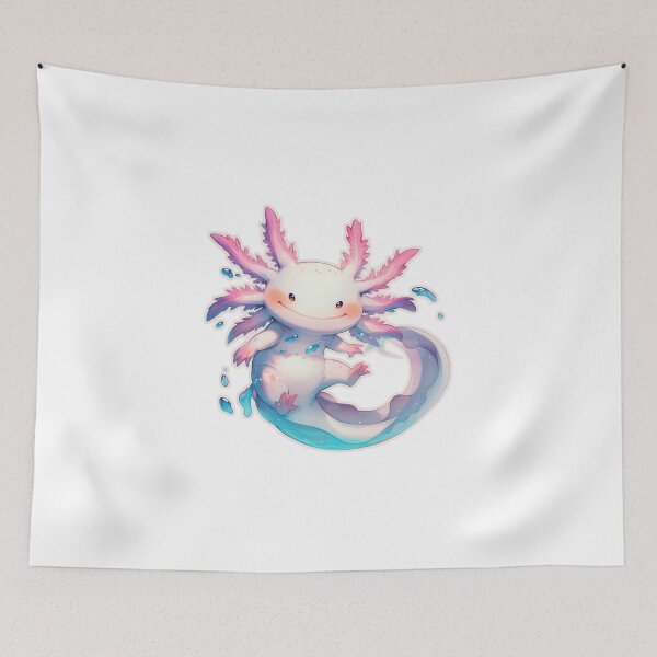 Item preview, Cute happy axolotl designed and sold by SMARTKIT  DESIGNAGENCY.