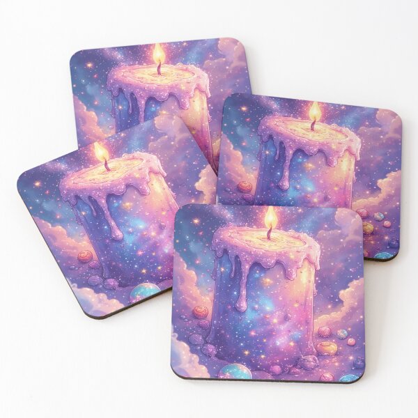 Item preview, Cosmic candle in a dreamy universe designed and sold by Mianku | Für das Leben.