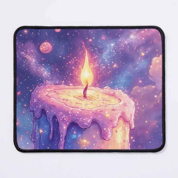 Item preview, Cosmic candle in a dreamy universe designed and sold by Mianku | Für das Leben.