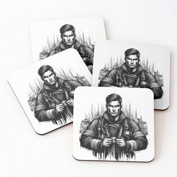 Item preview, Firefighter designed and sold by maistendencias.