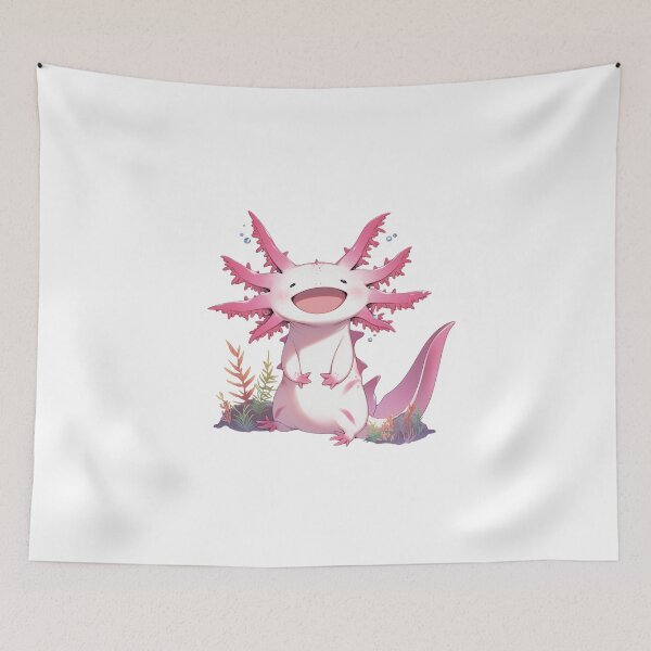Item preview, Cute happy axolotl designed and sold by SMARTKIT  DESIGNAGENCY.