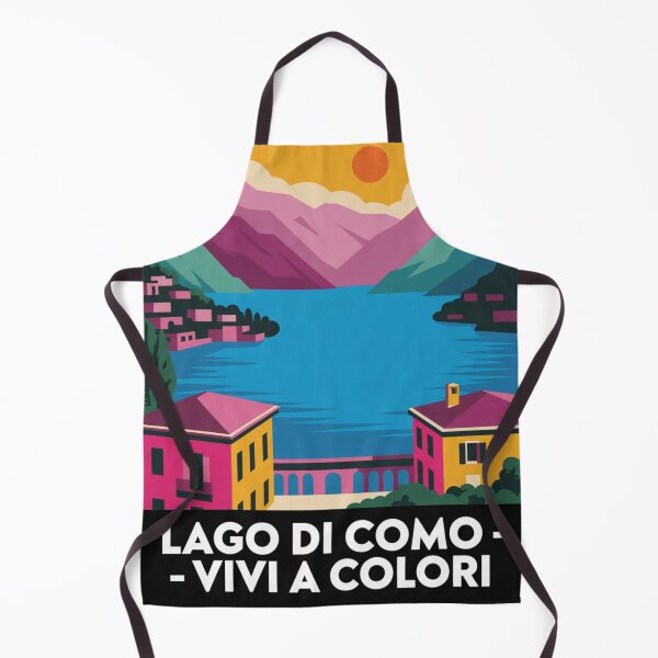 Item preview, Lago di Como Pop Art Travel Poster | Bold Colorful Italian Wall Art designed and sold by Timeless Design.