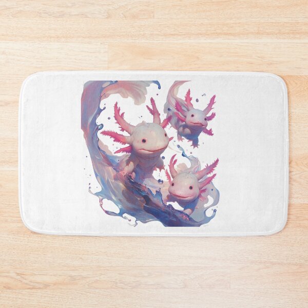 Item preview, Cute happy axolotls designed and sold by SMARTKIT  DESIGNAGENCY.