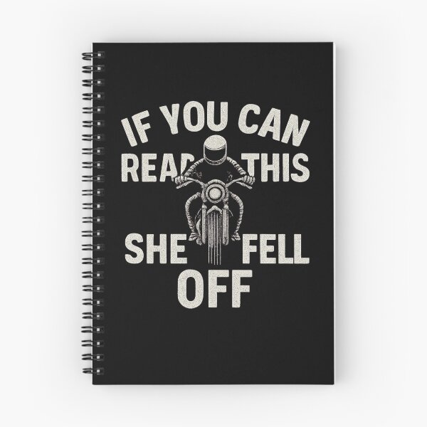 Item preview, If You Can Read This She Fell Off Funny Motorcycle Rider Art designed and sold by flagylART.