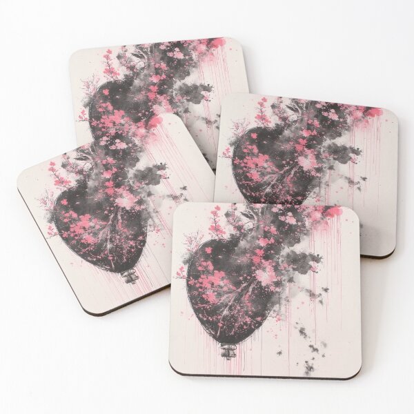 Item preview, Blooming Heart: A Watercolor of Love designed and sold by Mianku | Für das Leben.