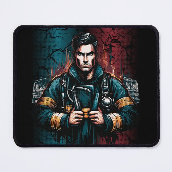 Item preview, Firefighter designed and sold by maistendencias.