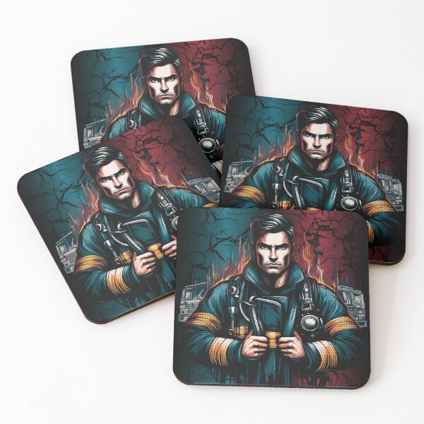 Item preview, Firefighter designed and sold by maistendencias.