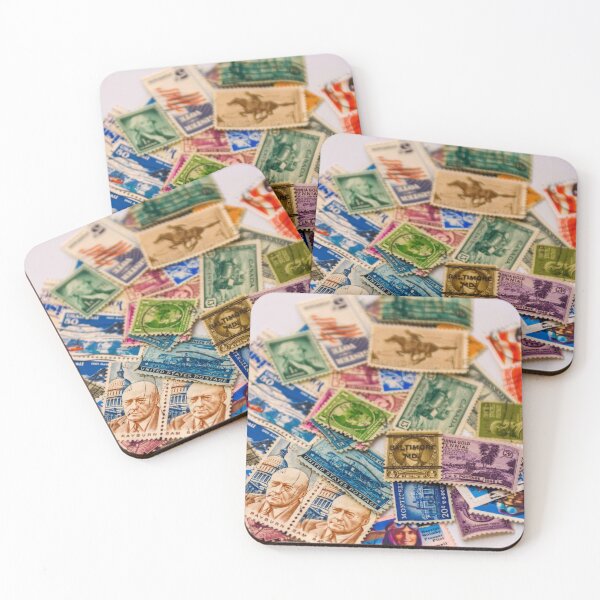Item preview, Vintage usa postage stamps designed and sold by Photopat.