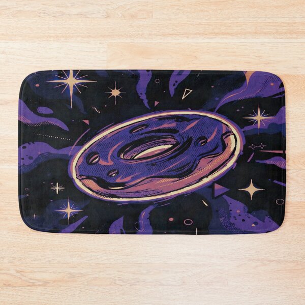 Item preview, Neon Purple Aurora Donut – Cosmic Void Glaze designed and sold by MRC4Studio.