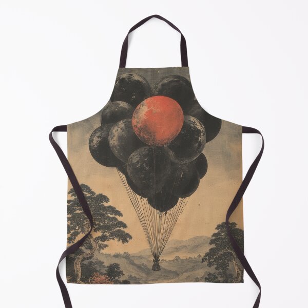 Item preview, Balloons over Japanese landscape designed and sold by Mianku | Für das Leben.