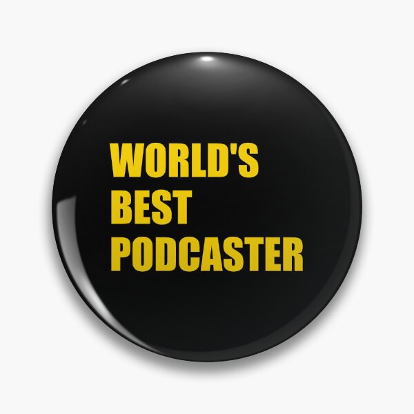 Item preview, Worlds best Podcaster designed and sold by Inspirationmotivation.