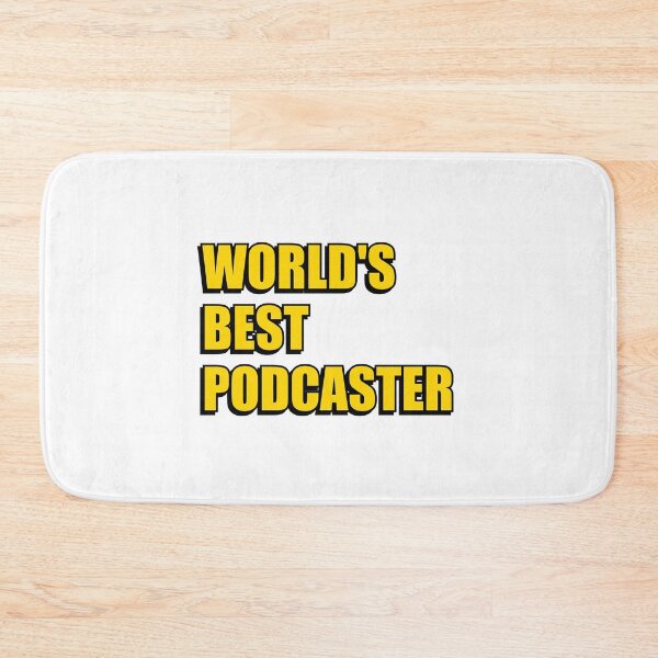 Item preview, Worlds best Podcaster designed and sold by Inspirationmotivation.