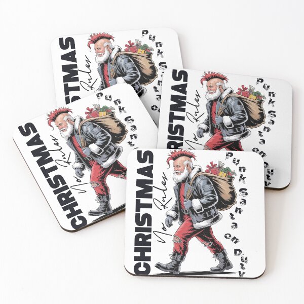 Item preview, CHRISTMAS - No rules  -  Punk Santa on Duty designed and sold by Concept-Hub.