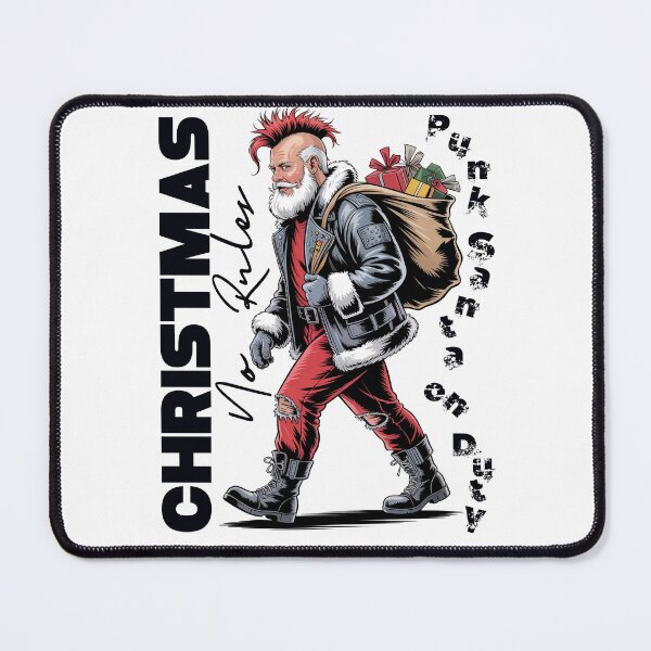 Item preview, CHRISTMAS - No rules - Punk Santa on Duty designed and sold by Concept-Hub.