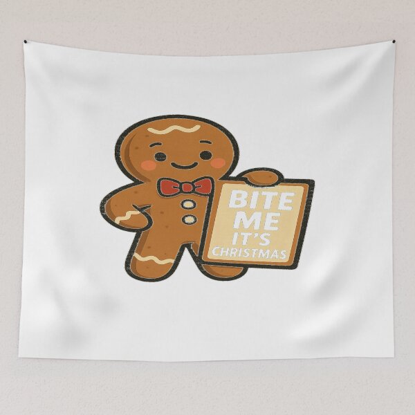 Item preview, Bite Me It's Christmas designed and sold by PossumsWorkshop.