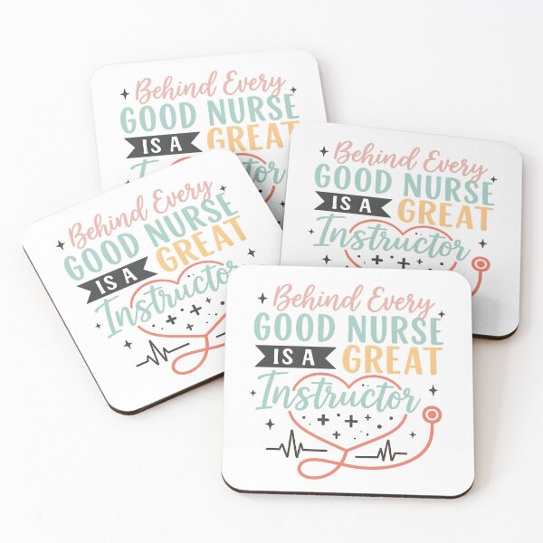 Item preview, Behind Every Good Nurse Is A Great Instructor Nurse Educator designed and sold by hemagamo.