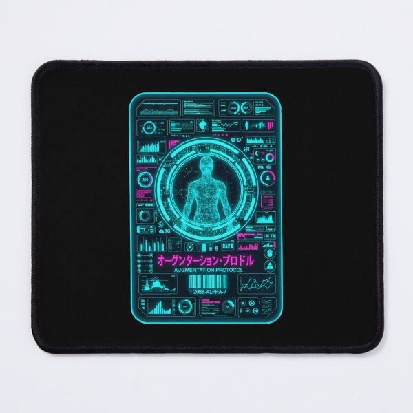 Item preview, Cyberpunk Augmentation Protocol Alpha: Tokyo's Digital Future - V2 designed and sold by clubtee.