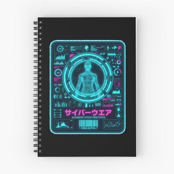 Item preview, Cyberpunk Augmentation Protocol Alpha: Tokyo's Digital Future - V1 designed and sold by clubtee.