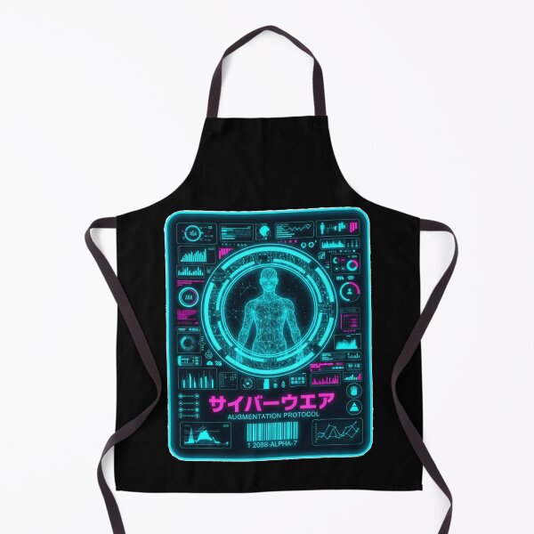 Item preview, Cyberpunk Augmentation Protocol Alpha: Tokyo's Digital Future - V1 designed and sold by clubtee.