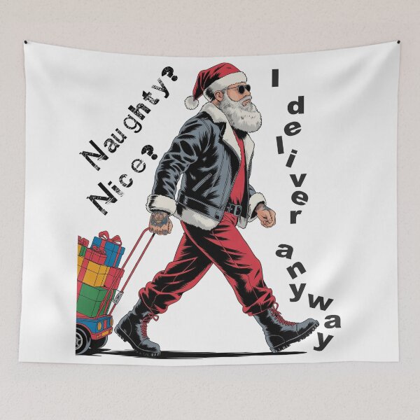 Item preview, Naughty ? Nice ?  I deliver anyway designed and sold by Concept-Hub.