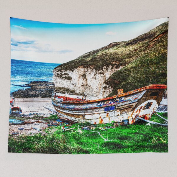Item preview, Flamborough Head North Landing, Yorkshire, United Kingdom designed and sold by Paul Thompson Photography.