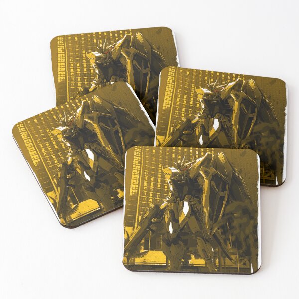Item preview, gold freedom Gundam vector Digital Artwork designed and sold by sabartgunpla.