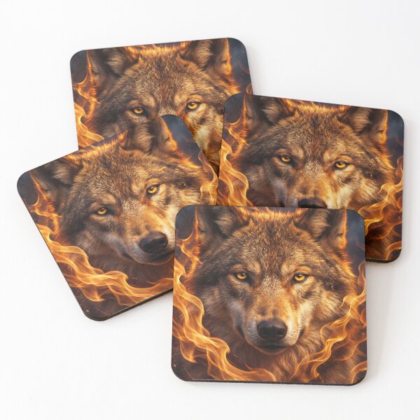 Item preview, Wolf on Fire designed and sold by Tobasiano.
