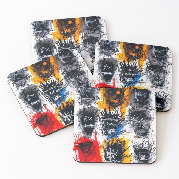 Item preview, GraffitX Chaos Oracle – Abstract Street Surreal Portrait Art designed and sold by Blackcanvas444.